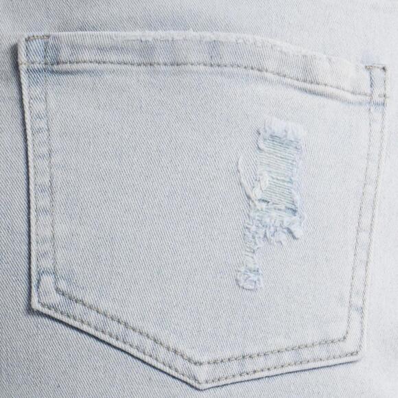 PTCL Sydne Ripped High Waist Stretch Denim Shorts Light Wash NWT Size 25 - Picture 8 of 8